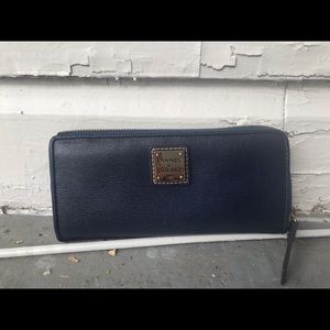 Dooney & Bourke navy wallet